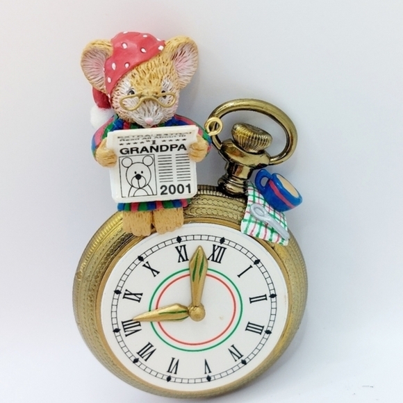 2001 Carlton Cards Grandpa Ornament in original box - Picture 2 of 6